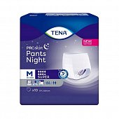 Купить tena proskin pants night super (тена) подгузники-трусы размер m, 10 шт в Ваде