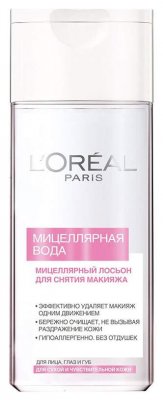 Купить l'oreal (лореаль) мицеллярная вода для сухой и чувствительной кожи, 200мл в Ваде