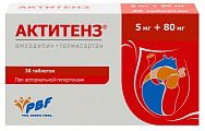 Купить актитенз, таблетки 5 мг + 80 мг, 30 шт в Ваде