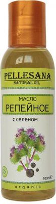 Купить пеллесана (pellesana) масло репейное с селеном, 100мл в Ваде