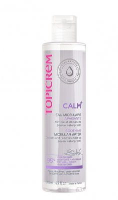 Купить topicrem calm+ (топикрем) мицеллярная вода для лица успокаивающая 200 мл в Ваде