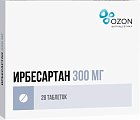 Купить ирбесартан, таблетки 300мг, 28 шт в Ваде