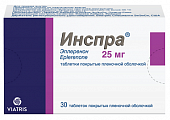 Купить инспра, таблетки, покрытые пленочной оболочкой 25мг, 30 шт в Ваде