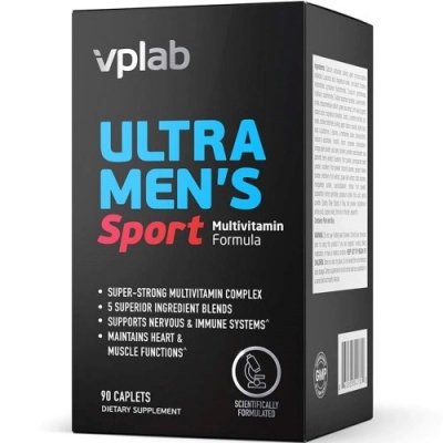 Купить vplab ultra men's sport капсулы, 90 шт бад в Ваде