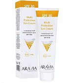 Купить aravia professional (аравиа) крем для лица солнцезащитный увлажняющий multi protection, 100 мл spf30 в Ваде