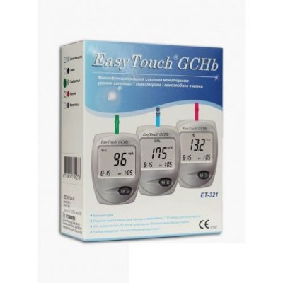 Купить easytouch (изитач), прибор для определения глюкозы, холестерина, гемоглобин в Ваде
