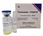 Купить теноксикам-тривиум, лиофилизат для приготовления раствора для внутривенного и внутримышечного введения 20мг, флакон 1шт+растворитель 2мл, 1шт в Ваде
