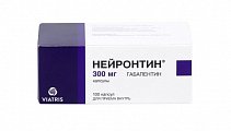 Купить нейронтин, капсулы 300мг, 100 шт в Ваде
