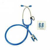 Купить стетоскоп amrus (амрус) 04-ам410 premium медицинский двухсторонний терапевтический, синий в Ваде