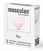 Купить masculan pur (маскулан пур) презервативы утонченные прозрачные, 3шт в Ваде