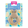 Купить lubby (лабби) прорезыватель зайка на круге с 4 месяцев, 32070 в Ваде