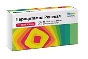 Купить парацетамол реневал, таблетки 500мг, 30 шт в Ваде