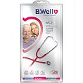 B.Well (Би Велл) Стетоскоп с принадлежностями WS-2 красный, 1 шт