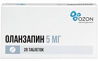 Купить оланзапин, таблетки диспергируемые в полости рта 5 мг, 28 шт в Ваде