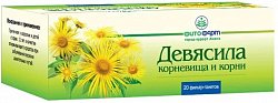 Купить девясила корневища и корни, фильтр-пакеты 1,5г, 20 шт в Ваде