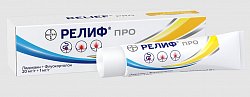 Купить релиф про, крем ректальный 20мг/г+1мг/г, 10г в Ваде