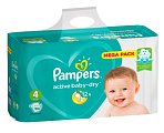 Купить pampers active baby (памперс) подгузники 4 макси 9-14кг, 106шт в Ваде