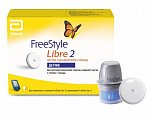 Датчик системы Flash-мониторинга глюкозы FreeStyle Libre 2