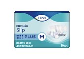 Купить tena proskin slip plus (тена) подгузники размер m, 30 шт в Ваде