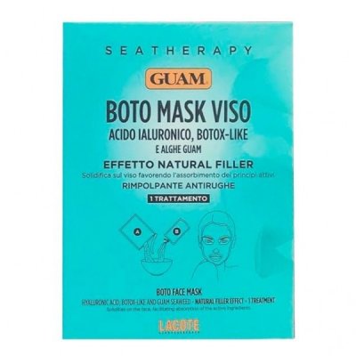 Купить гуам (guam seatherapy) маска для лица с гиалуроновой кислотой и водорослями, 3 шт в Ваде
