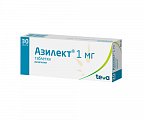 Купить азилект, таблетки 1мг, 30 шт в Ваде