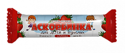 Купить аскорбинка для детей и взрослых, таблетки 3г со вкусом клубники, 10 шт бад в Ваде