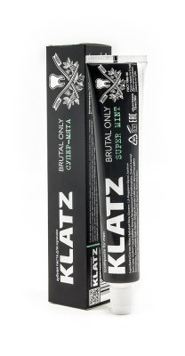 Купить klatz (клатц) зубная паста для мужчин супер-мята, 75мл в Ваде
