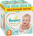 Купить pampers premium care (памперс) подгузники 3 миди 6-10кг, 148шт в Ваде