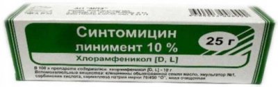 Купить синтомицин, линимент для наружного применения 10%, 25г в Ваде
