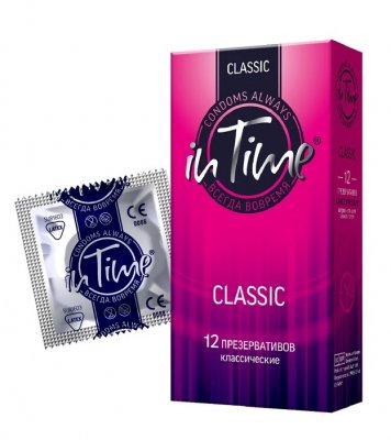 Купить in time (ин тайм) презервативы классические 12шт в Ваде