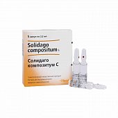 Купить солидаго композитум с, раствор для внутримышечного введения гомеопатический 2,2мл, ампулы 5шт в Ваде