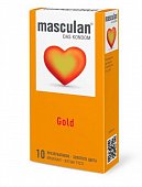 Купить masculan (маскулан) презервативы золотого цвета gold 10 шт в Ваде