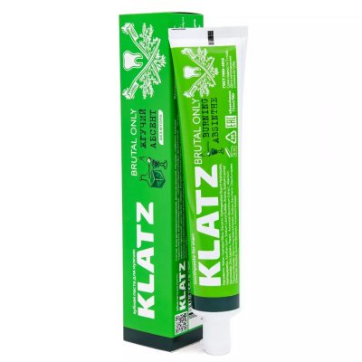 Купить klatz (клатц) зубная паста для мужчин жгучий абсент, 75мл в Ваде