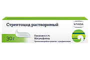 Купить стрептоцид, линимент для наружного применения 5%, 30г в Ваде