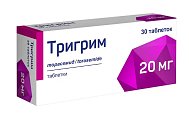Купить тригрим, таблетки 20мг, 30 шт в Ваде