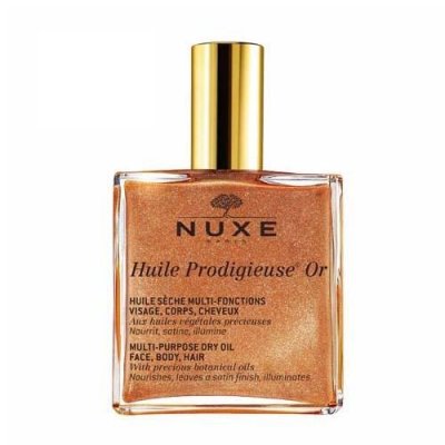 Купить nuxe prodigieuse (нюкс продижьёз) масло сухое мерцающее для лица, тела и волос 100 мл в Ваде