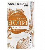 Купить organic people lady power (органик пипл леди повер) прокладки ежедневные ароматизированные арома классик 52шт в Ваде
