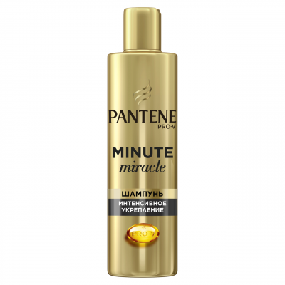Купить pantene pro-v (пантин) шампунь minute miracle мицелярный интенсивное укрепление волос, 270 мл в Ваде