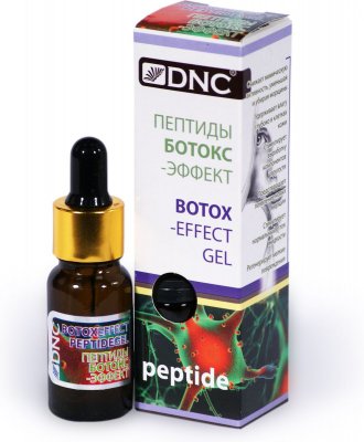 Купить dnc (днц) гель для лица ботокс-эффект пептиды 10мл в Ваде
