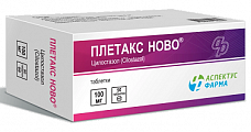 Купить плетакс ново, таблетки 100 мг, 90 шт в Ваде