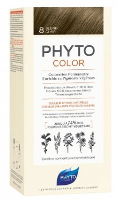 Купить фитосолба фитоколор (phytosolba phyto color) краска для волос оттенок 8 светлый блонд в Ваде