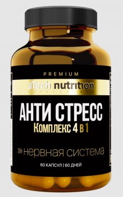 Купить atech nutrition premium (атех нутришн премиум) анти стресс, таблетки массой 620 мг 60 шт. бад в Ваде