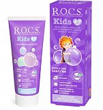 Рокс (R.O.C.S) зубная паста для детей Kids Бабл Гам, 45г
