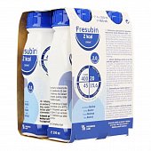 Купить fresubin (фрезубин), напиток для энтерального питания с пищевыми волокнами с нейтральным вкусом, 200мл 4 шт (2ккал) в Ваде