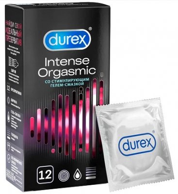 Купить durex (дюрекс) презервативы intense orgasmic 12шт в Ваде