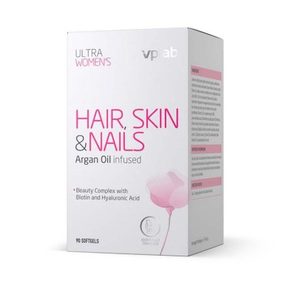 Купить vplab ultra women's витаминно-минеральный комплекс для улучшения состояния волос, ногтей и кожи у женщин, мягкие капсулы 90 шт бад в Ваде