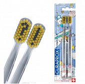 Купить curaprox ultrasoft duo hento toto edition (курапрокс) набор зубных щеток, 2 шт в Ваде