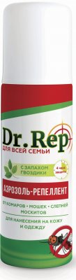 Купить dr.rep (доктор реп) аэрозоль от комаров и мошек, 150мл в Ваде