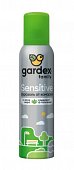 Купить гардекс (gardex) family аэрозоль от комаров, для взрослых и детей старше 6 лет, sensitive, 150мл в Ваде