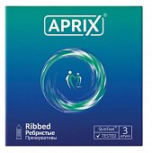 Купить aprix (априкс) презервативы ribbed (ребристые) 3шт в Ваде